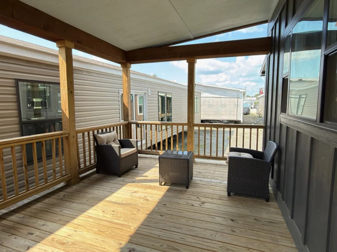 The barndominium 2 exterior home features