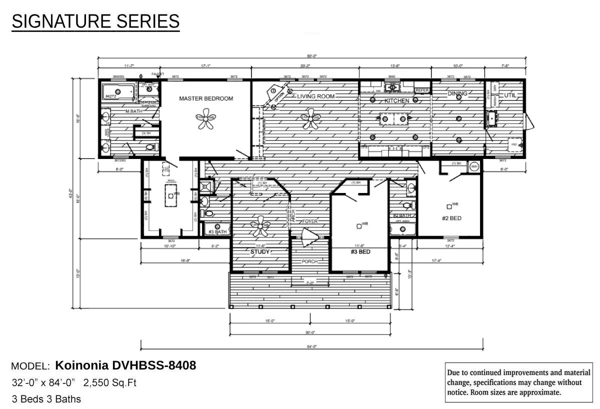 Koinonia floor plan home features