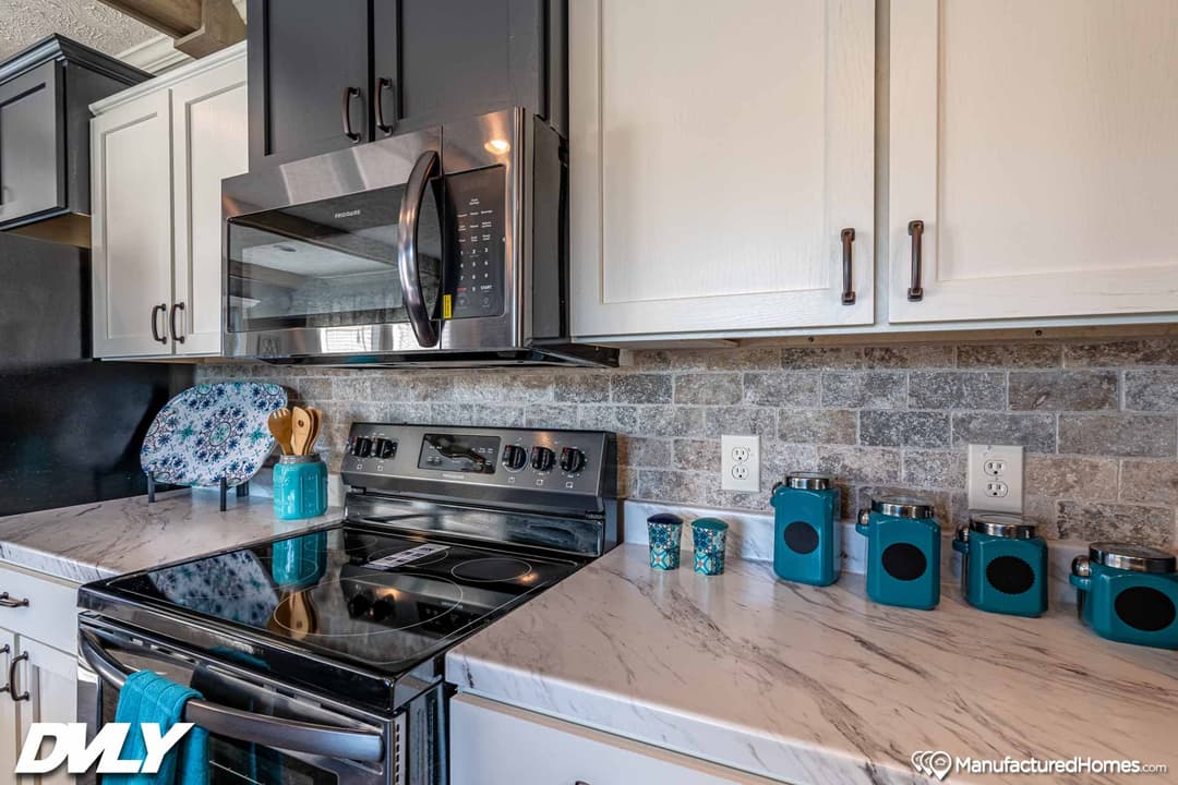 The shiloh  kitchen home features