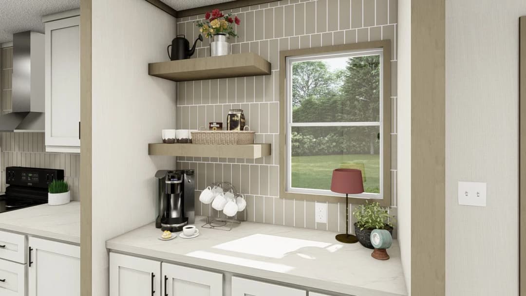 Snowcap kitchen home features