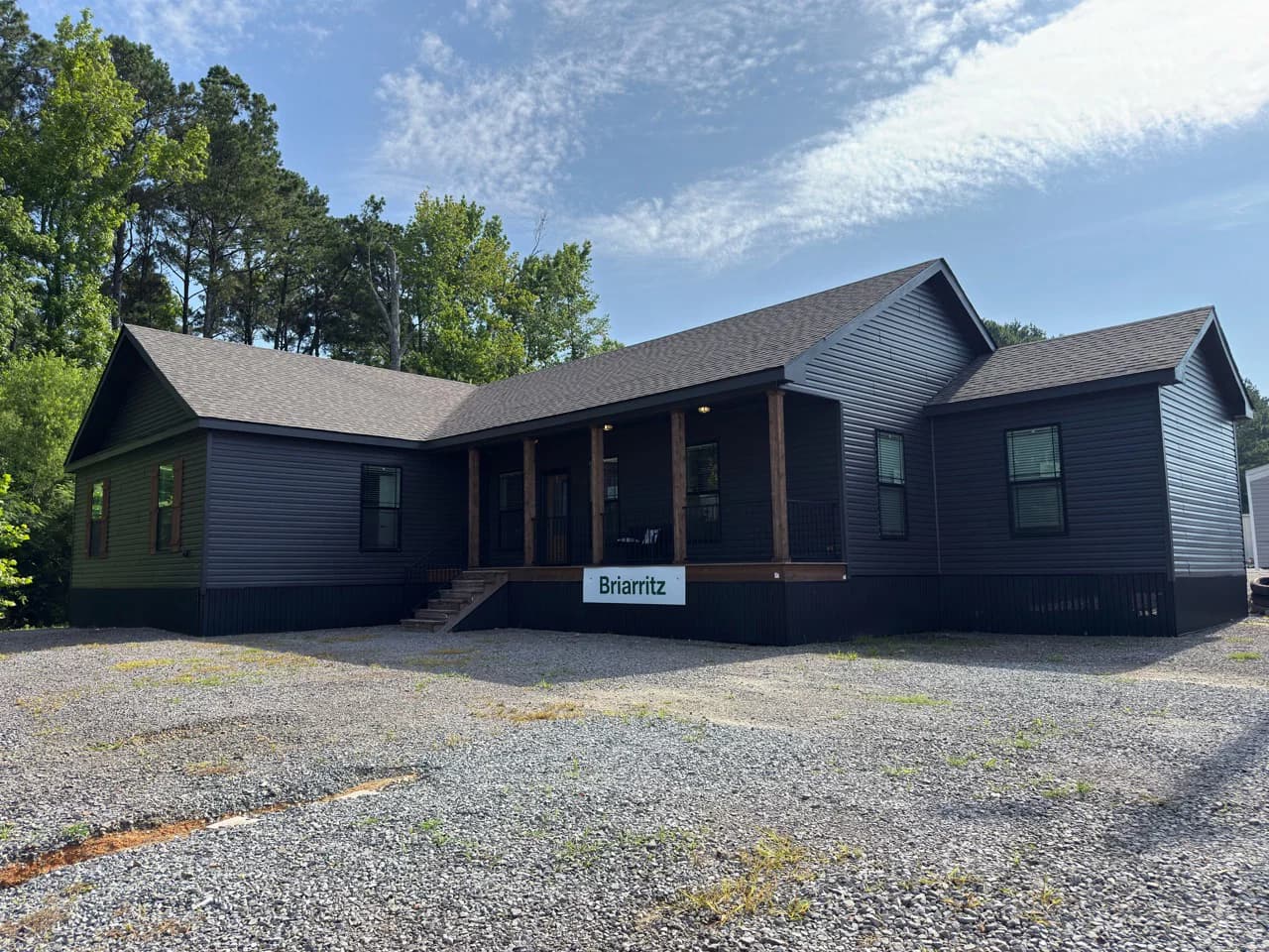 Briarritz b hero, elevation, and exterior home features
