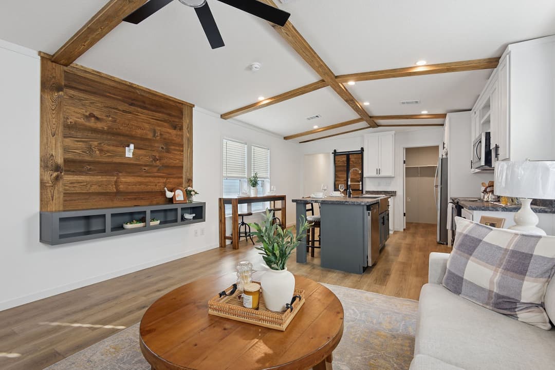 The abita interior home features