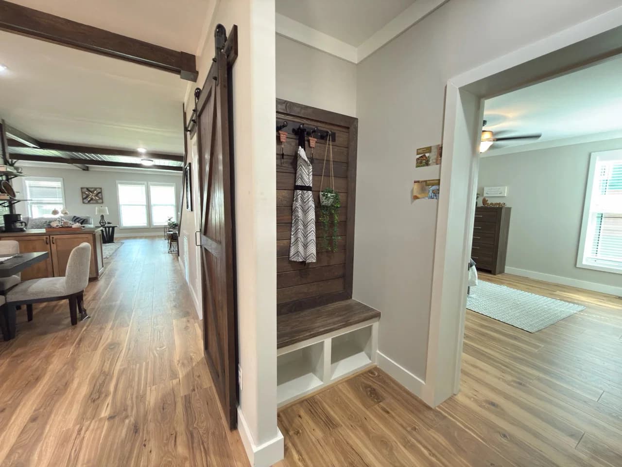 The barndominium 2 interior home features