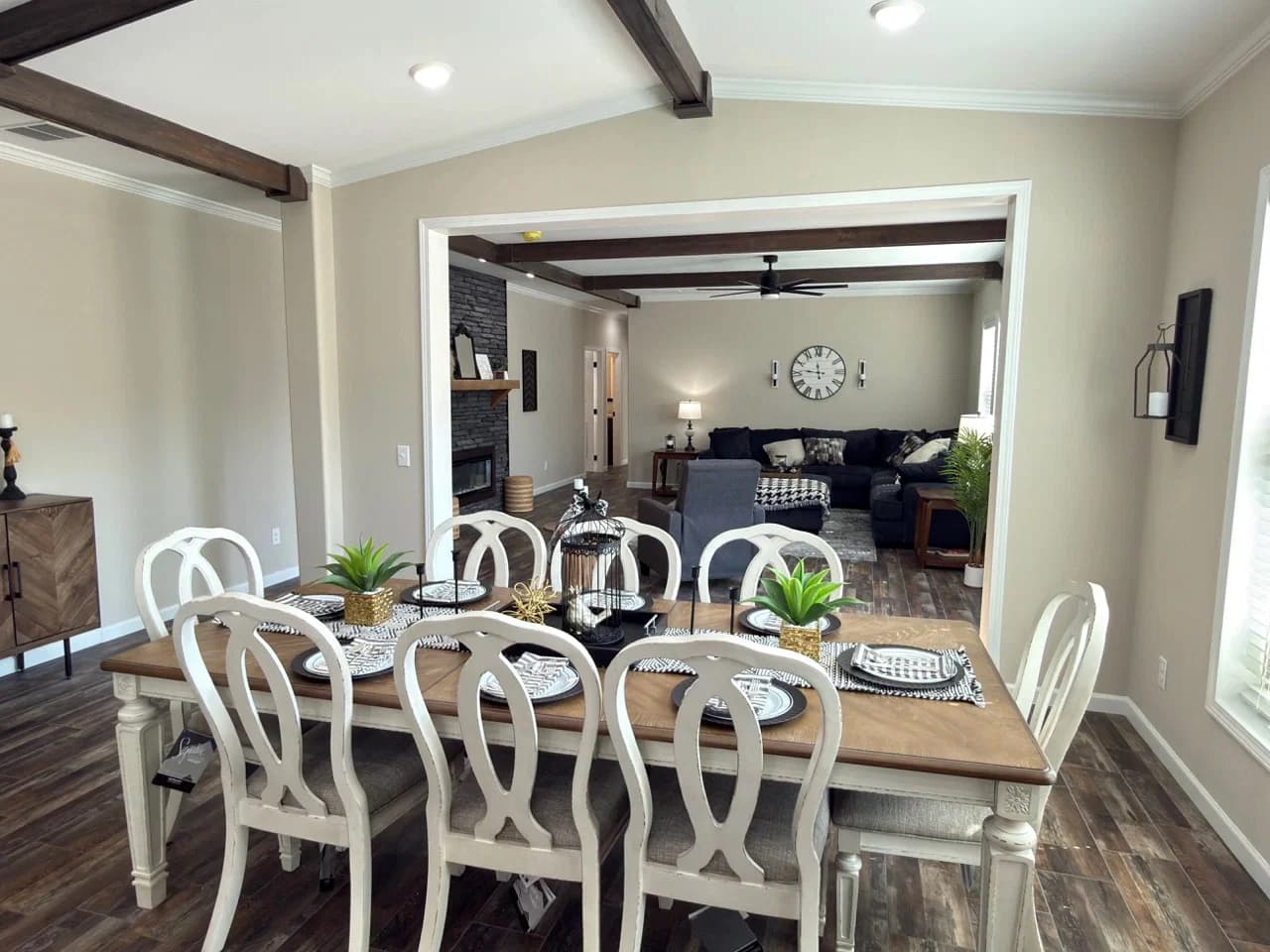 The taylor  interior home features
