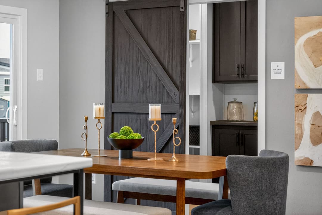 Burrow interior home features