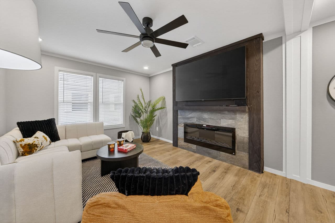 Burrow interior home features