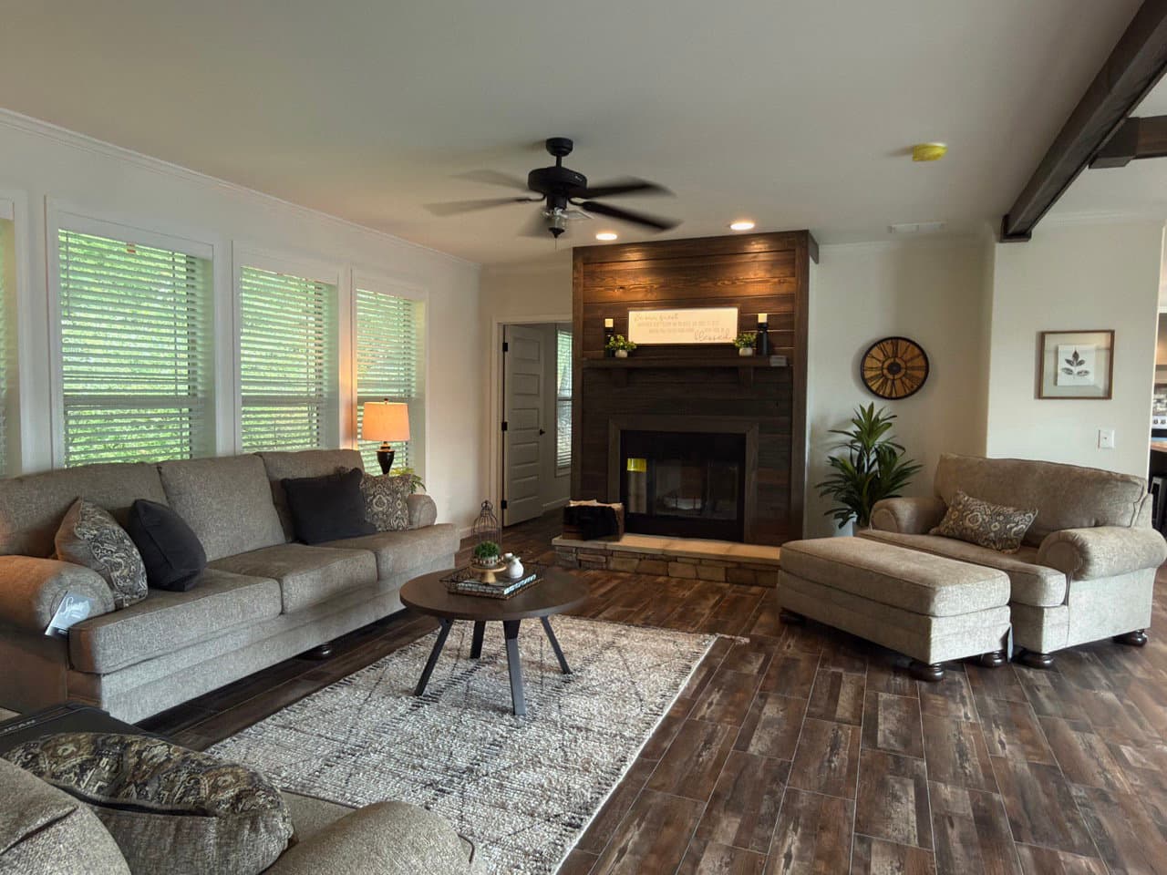The clarkson interior home features