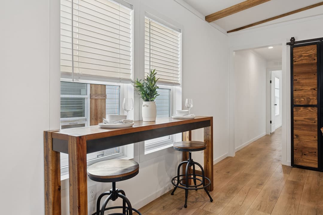 The abita interior home features