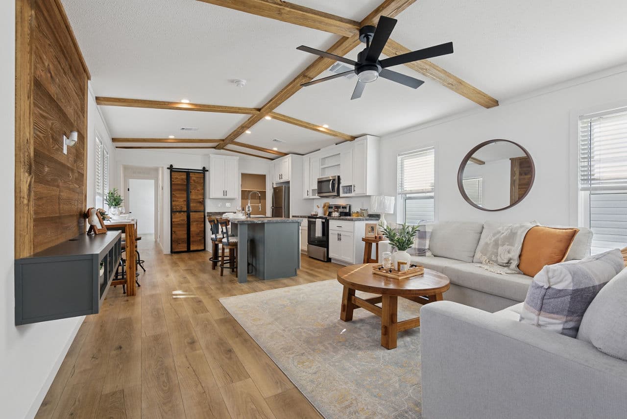 The abita interior home features