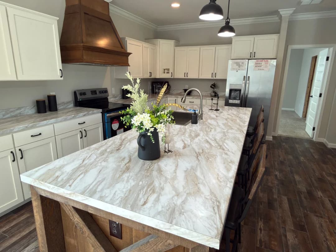 Tahoe harbor kitchen home features