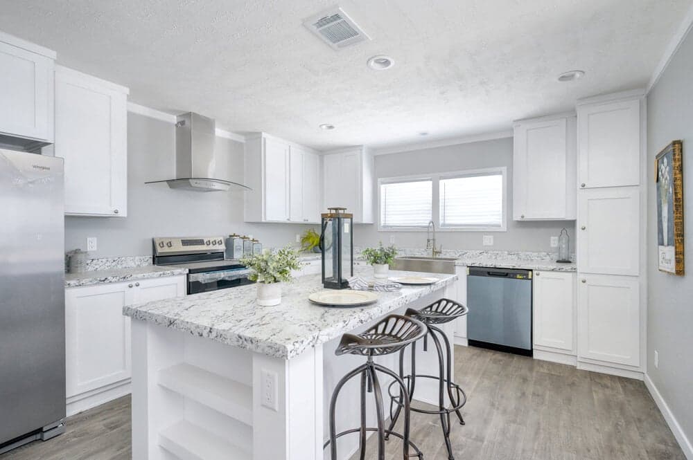Woodland kitchen home features