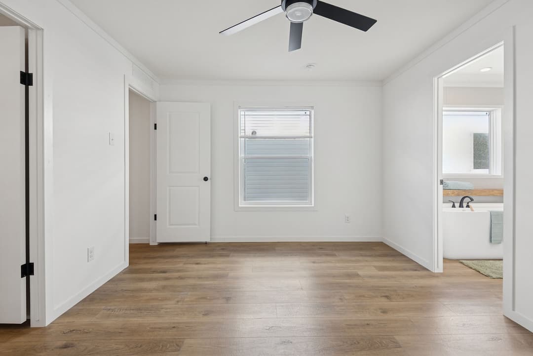 The abita bedroom home features