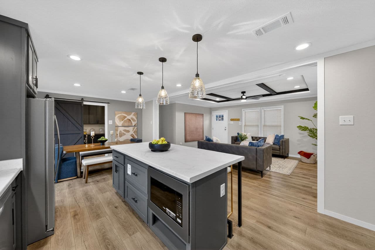 Burrow interior home features