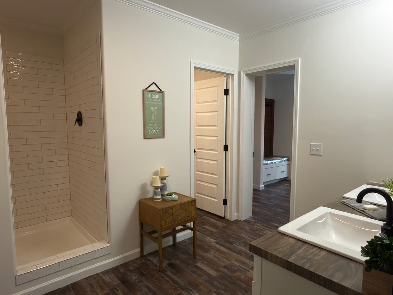 The clarkson bathroom home features