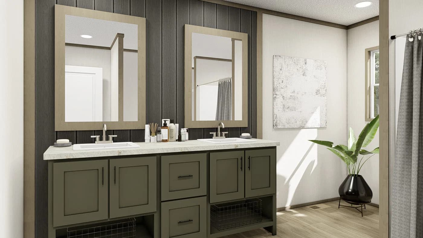 Snowcap bathroom home features