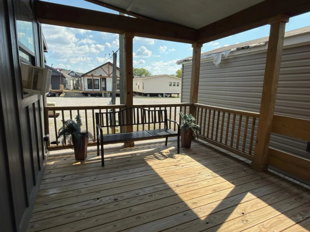 The barndominium exterior home features