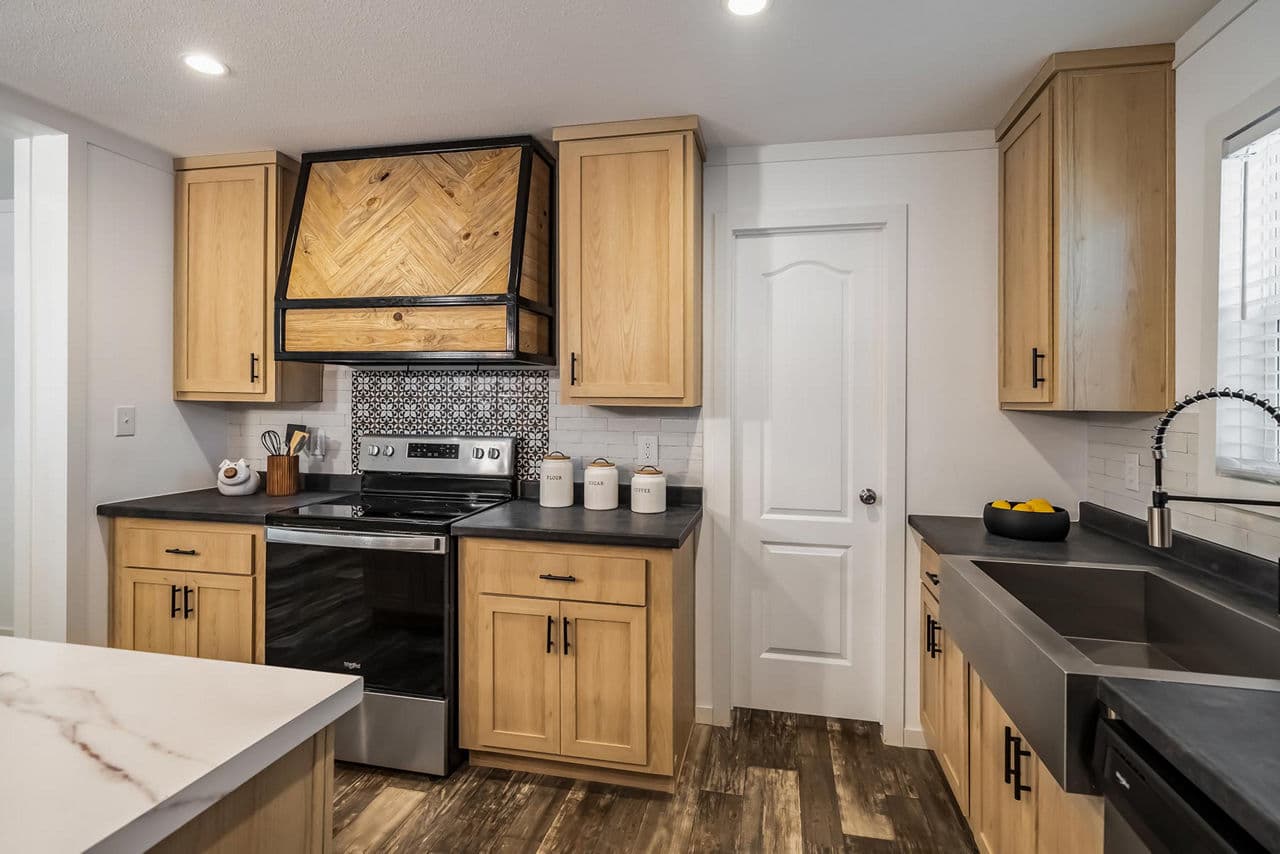 The pelican kitchen home features