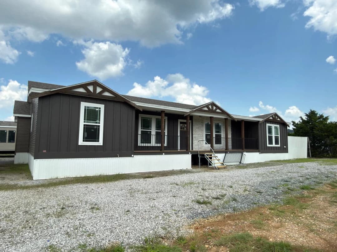 The anais elevation and exterior home features