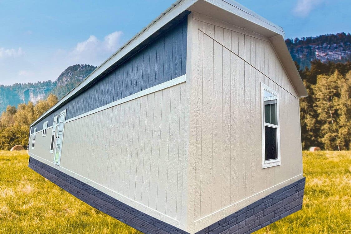 Paradise elevation and exterior home features