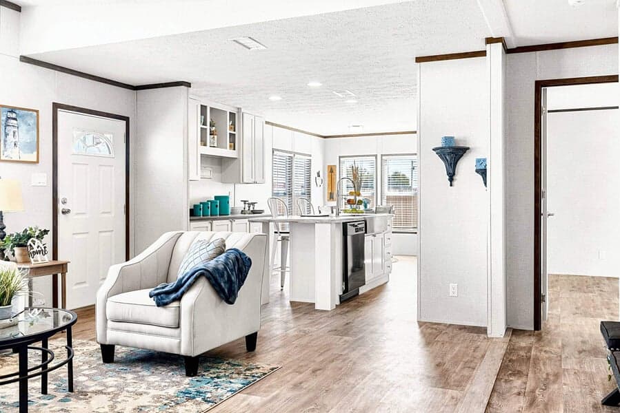 Majestic interior home features
