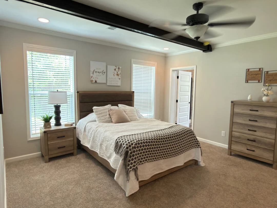 The woodside c bedroom home features