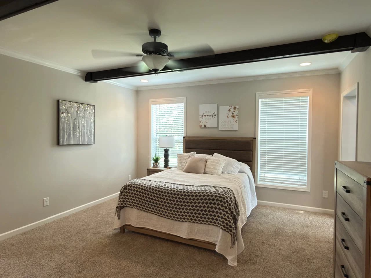 The woodside c bedroom home features