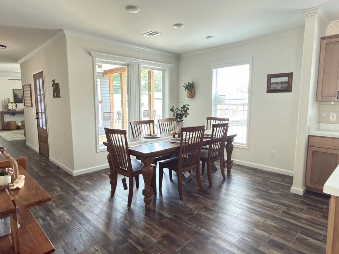 Orchard house interior home features