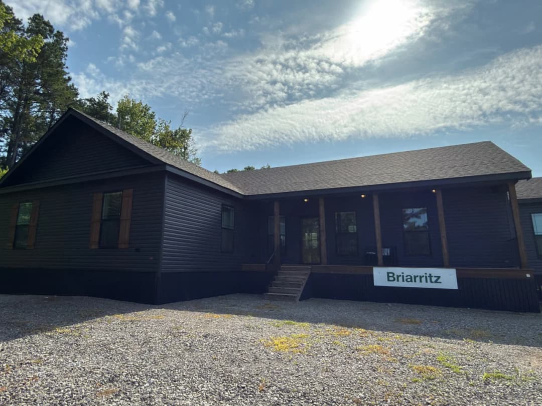 Briarritz b elevation and exterior home features