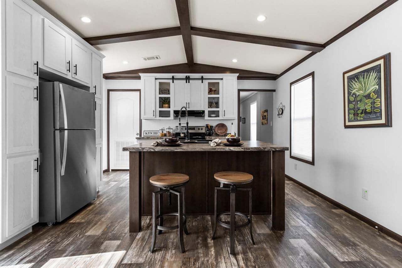 The frenchman kitchen home features