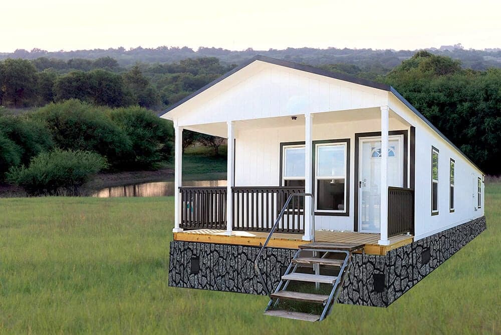 Sunset elevation, hero, and exterior home features