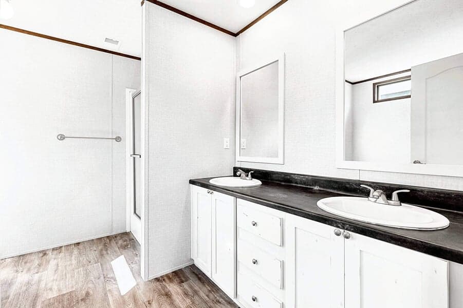 Majestic bathroom home features