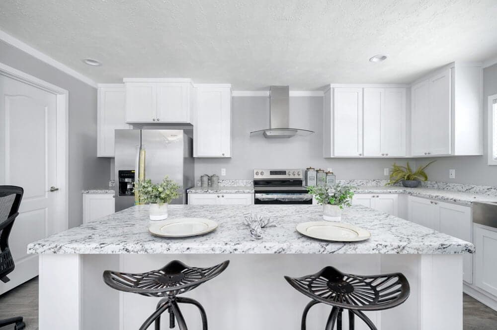 Woodland kitchen home features