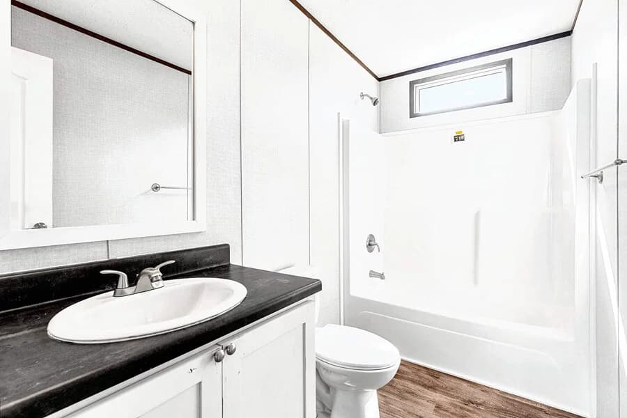 Majestic bathroom home features