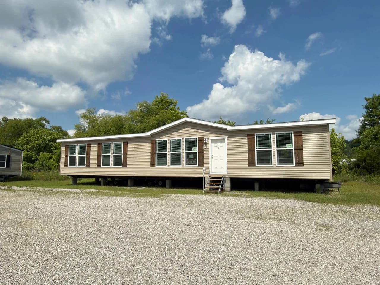The zemira elevation and exterior home features