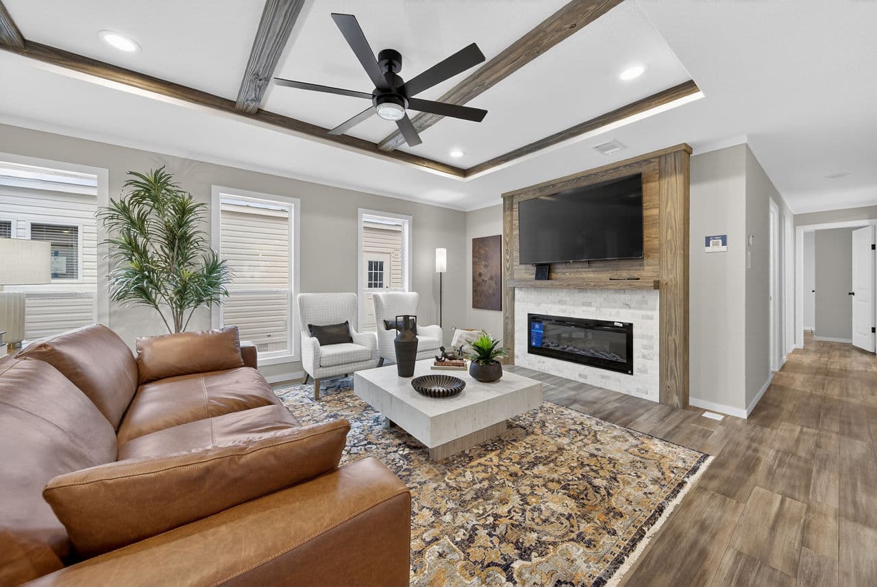 Manning interior home features