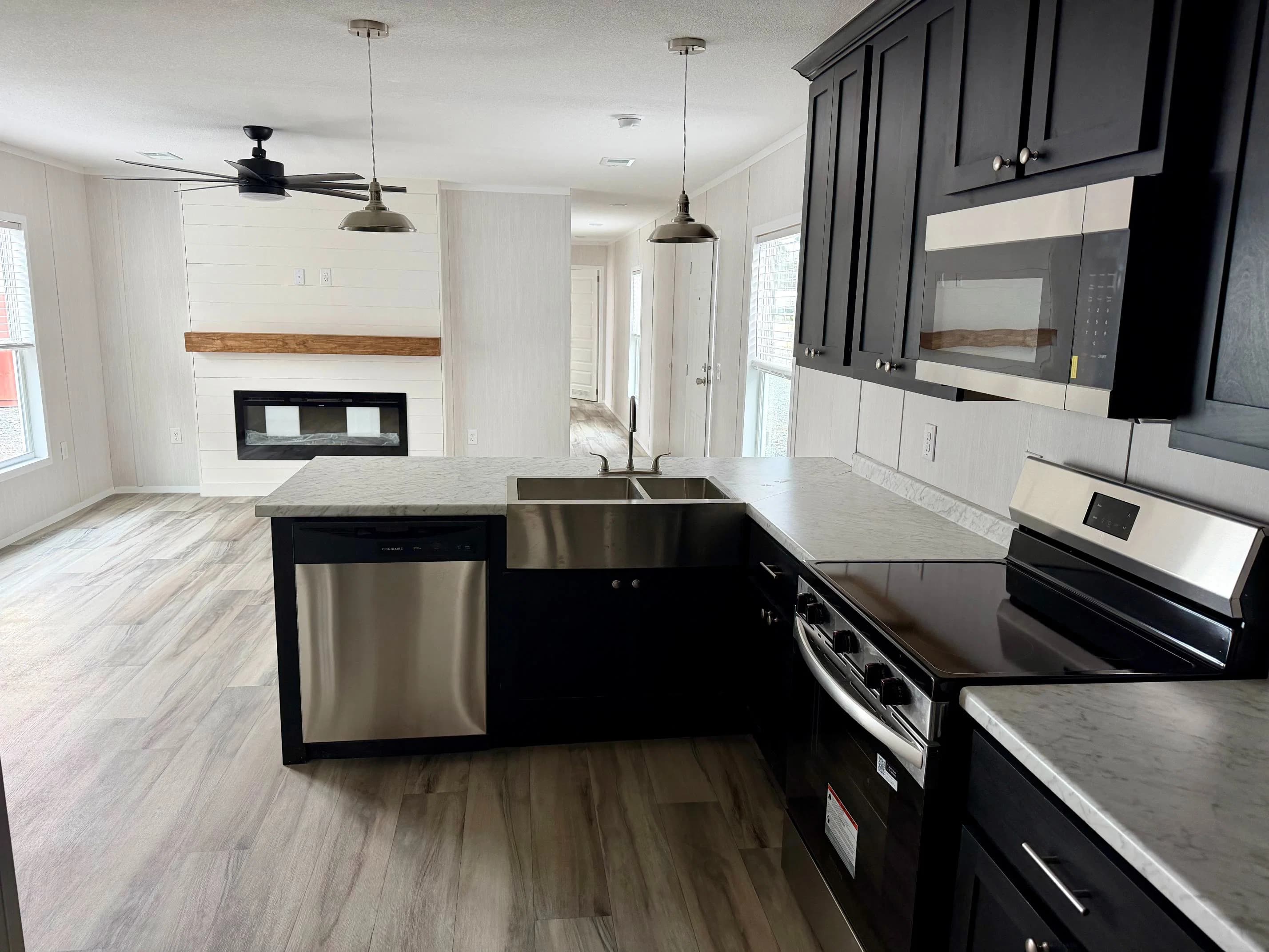 The andrew 80 kitchen home features