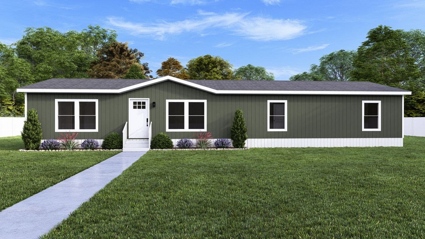 Crockett exterior and elevation home features