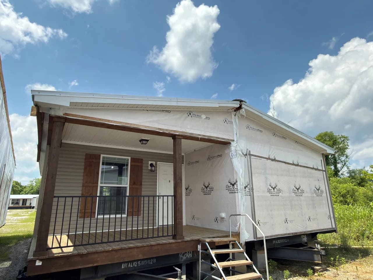 The haven b hero, elevation, and exterior home features