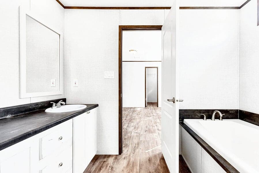 Majestic bathroom home features