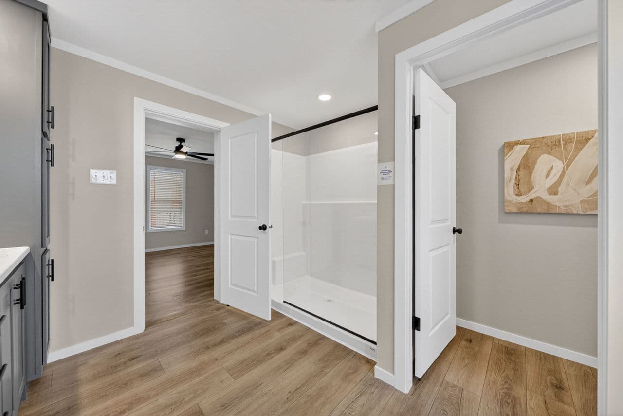 Burrow bathroom home features