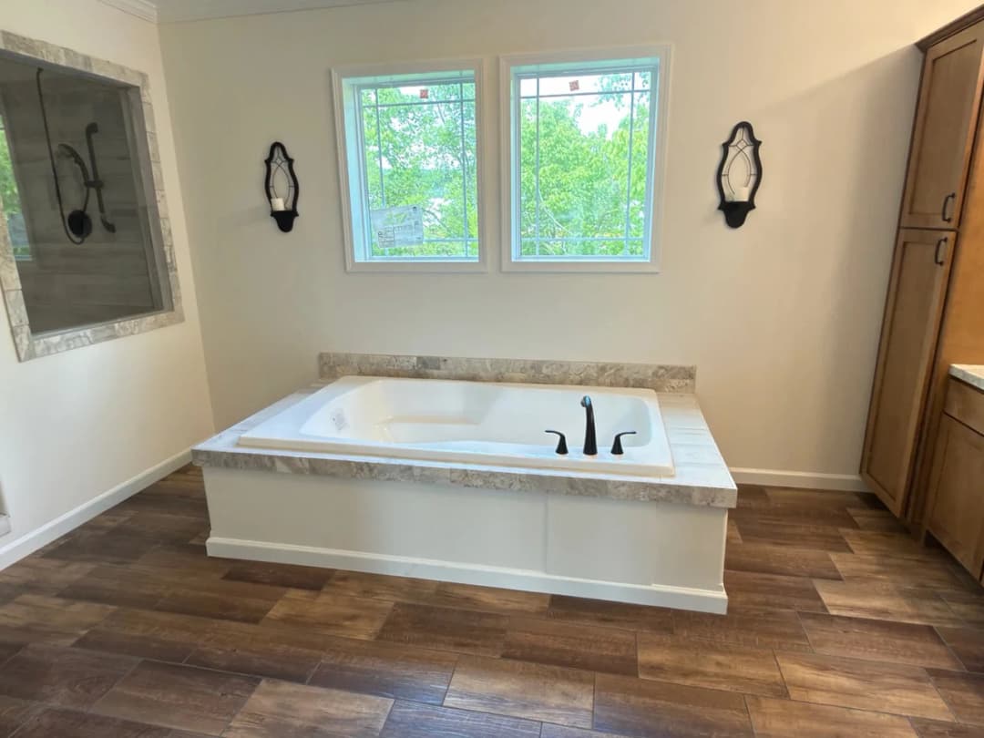 The zemira bathroom home features
