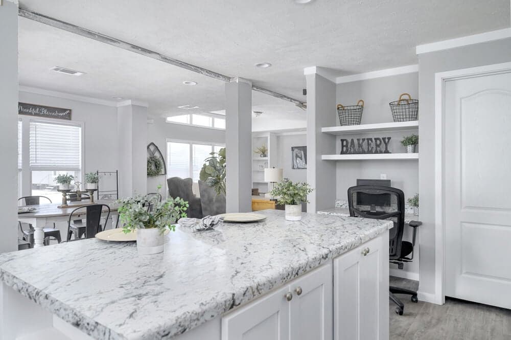 Woodland interior home features