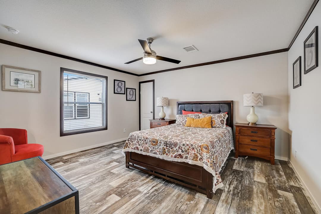 The saint interior home features