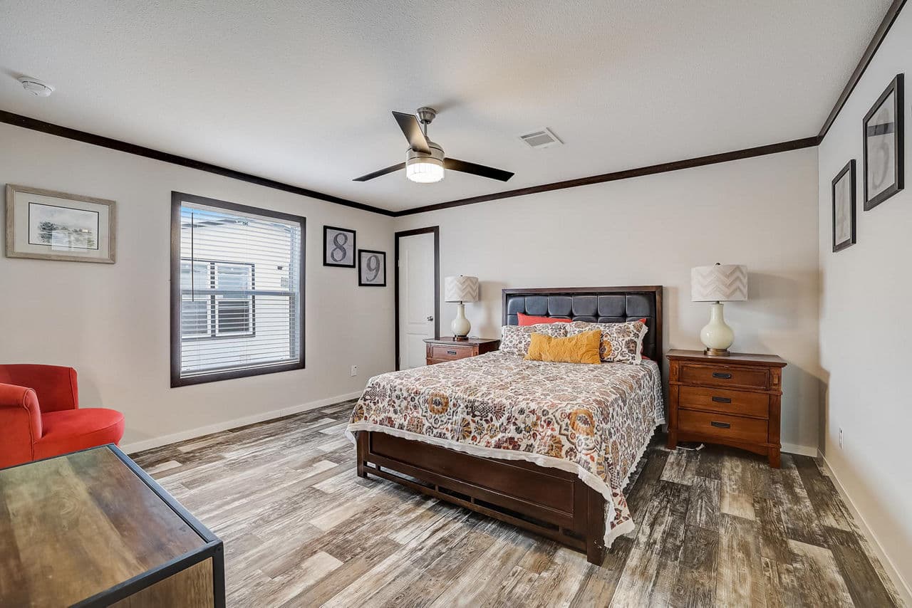 The saint interior home features