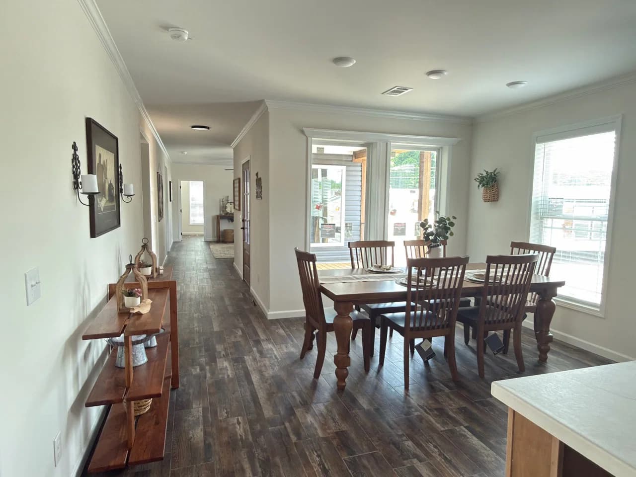 Orchard house interior home features