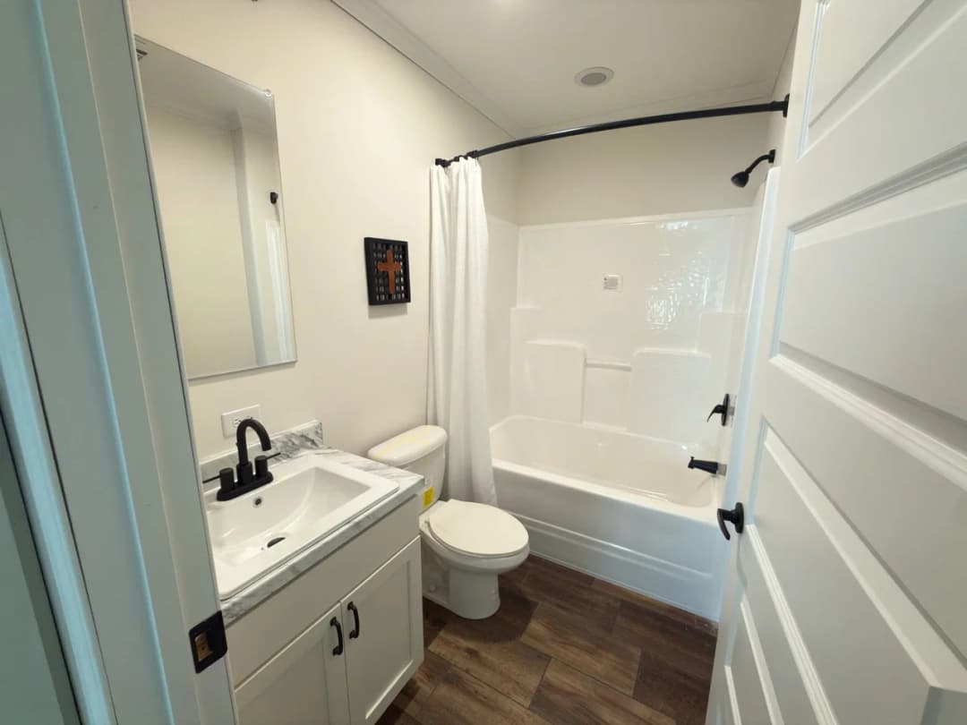 The haven b bathroom home features