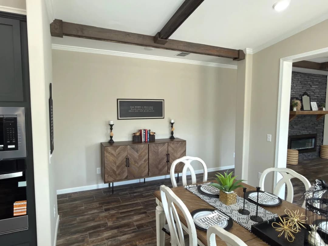 The taylor  interior home features