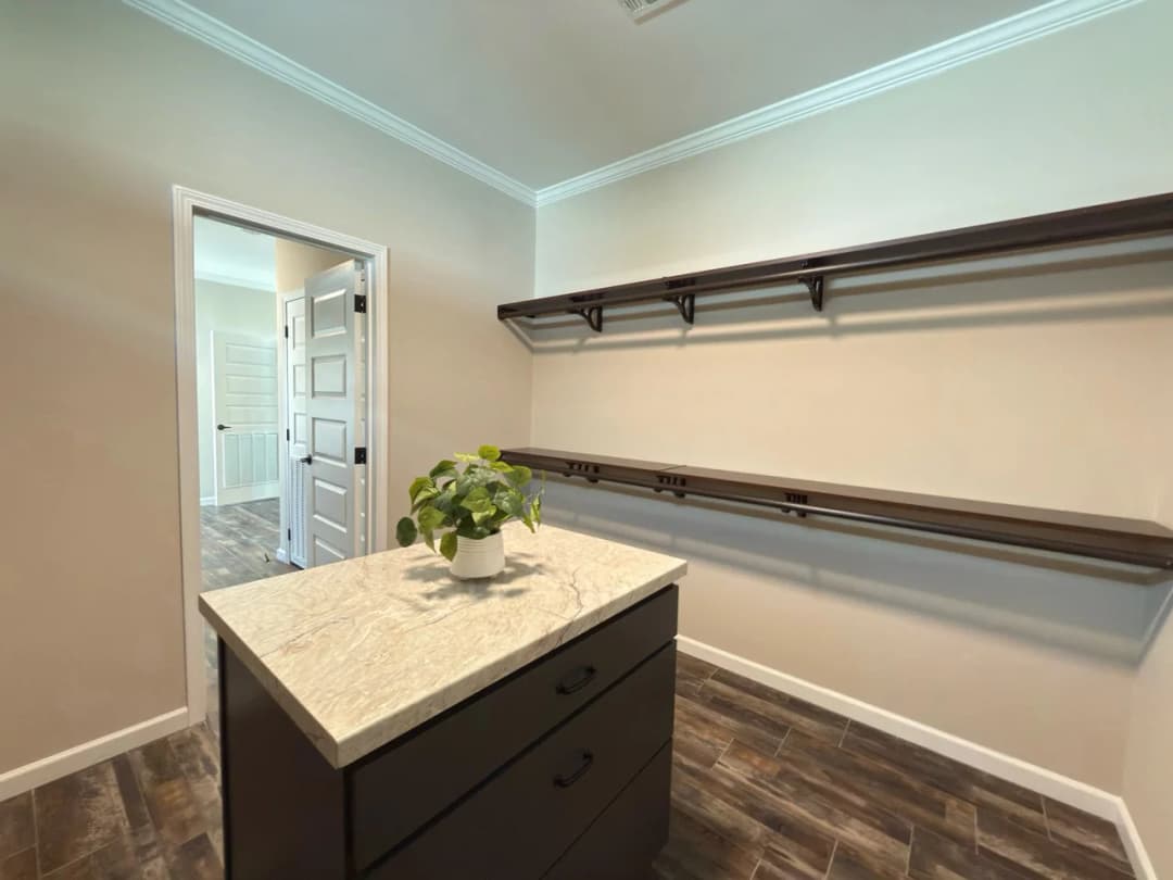 The taylor  interior home features