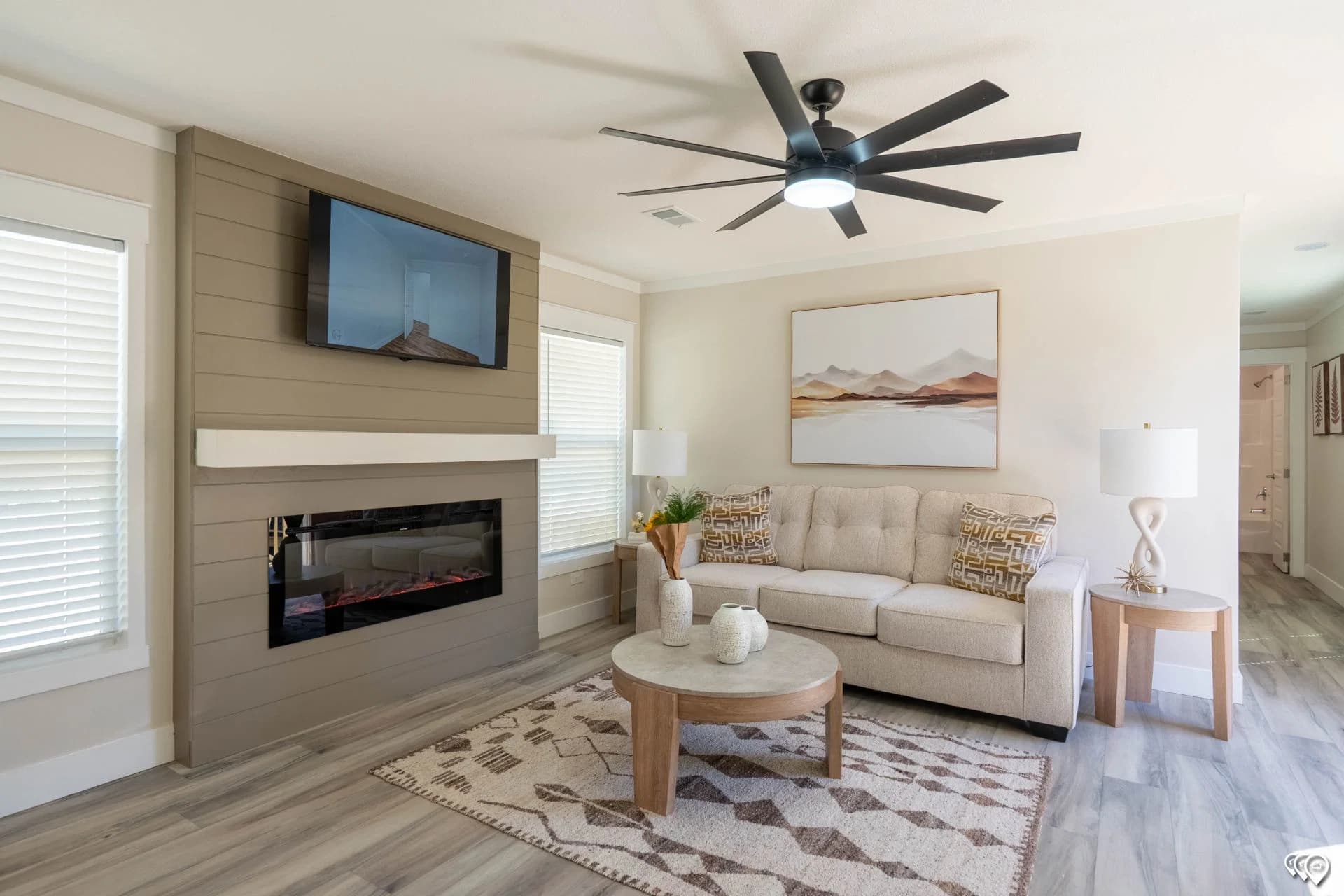The bartholomew interior home features