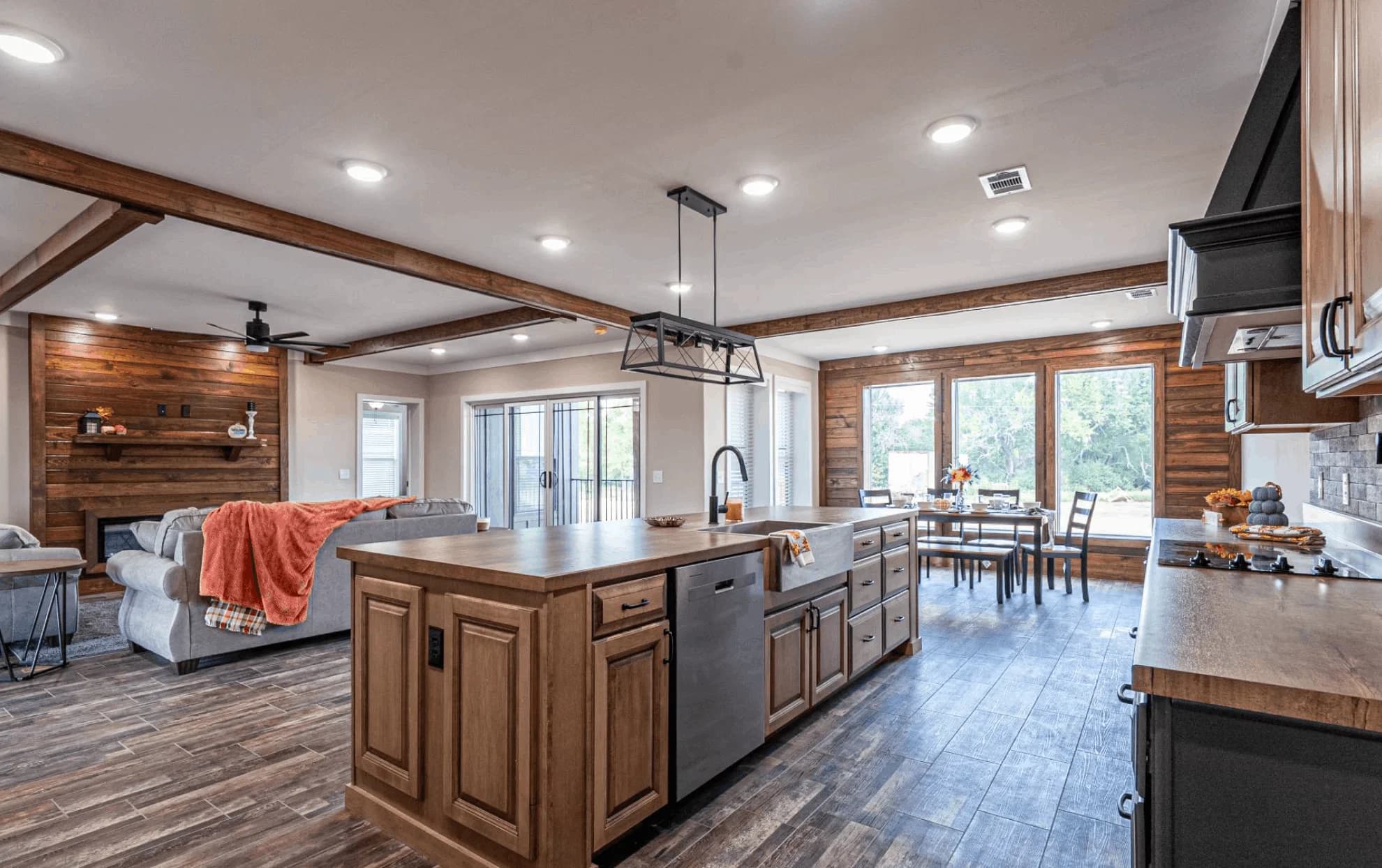 The old hay barn interior home features